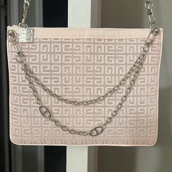 Givenchy Pink Chain Cosmetic Bag - Picture 6 of 10